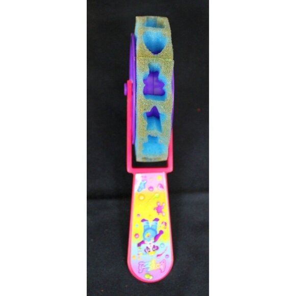 Vtg 30 Pc Lisa Frank Paint Kix Activity Set Craft Kit Stamp Wheel Roller Sponge - Picture 10 of 12